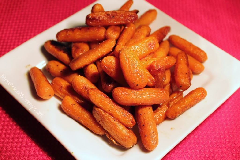 Pan Roasted Ginger Carrots