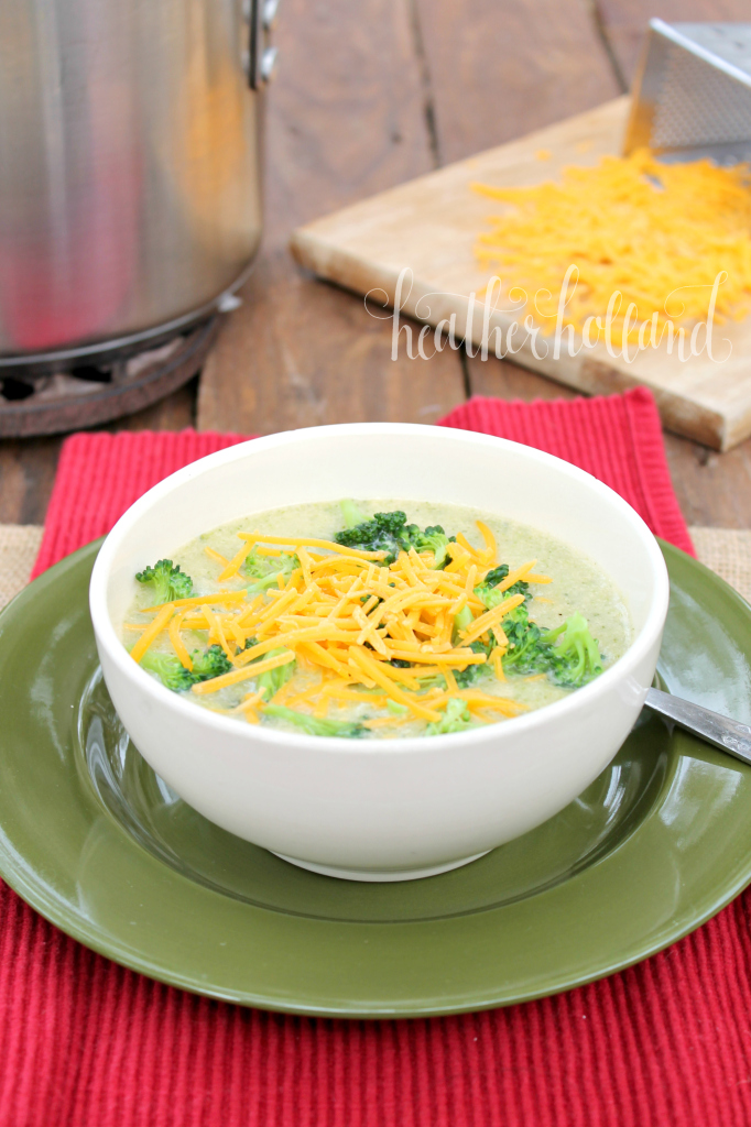 broccoli leek soup