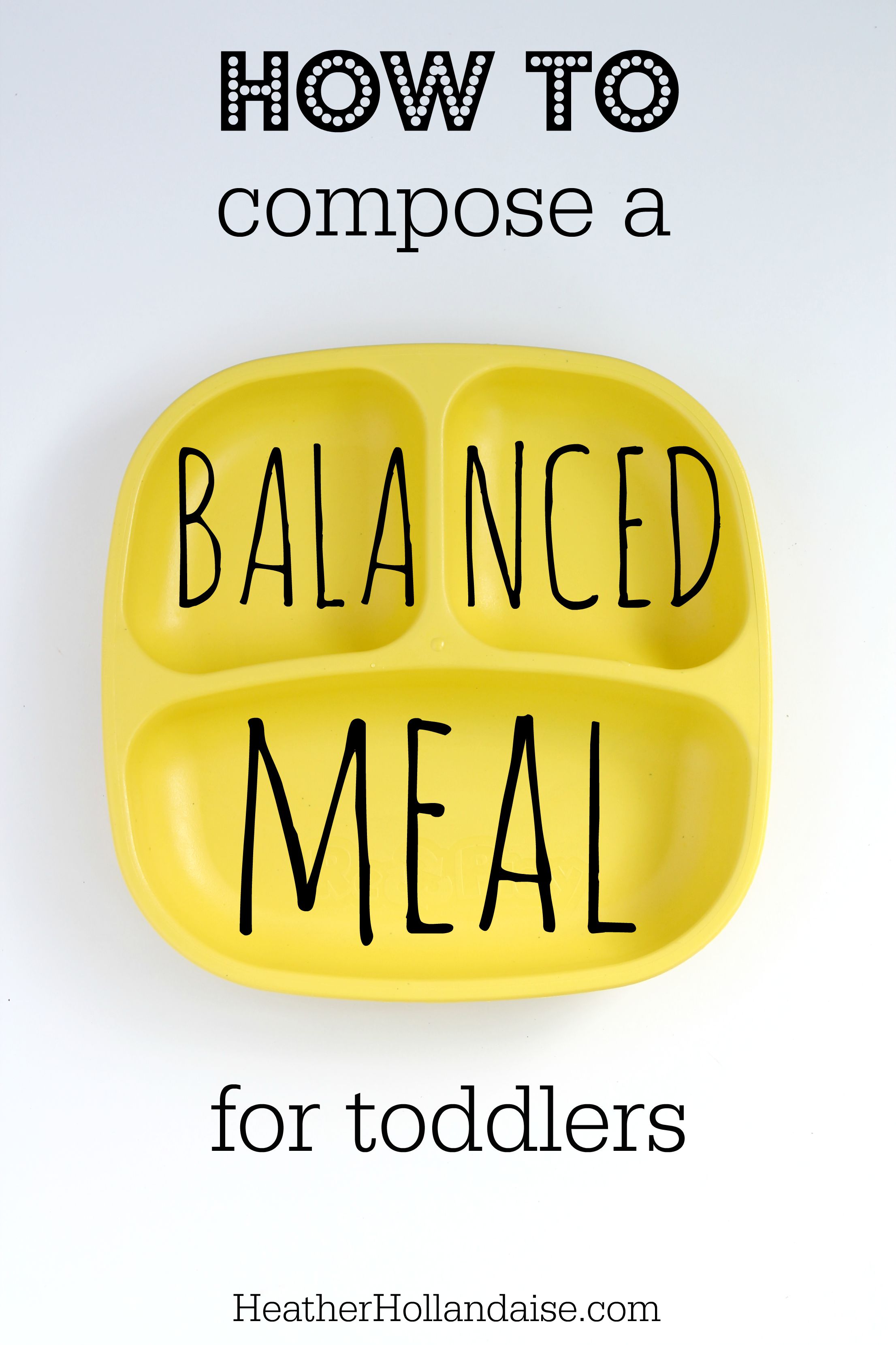 How to compose a balanced toddler meal (and a Replay Giveaway!)