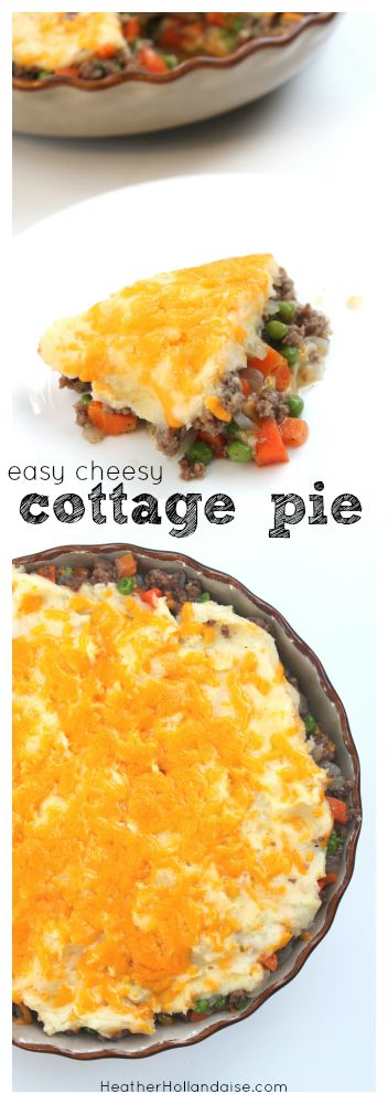 Easy Cheesy Cottage Pie