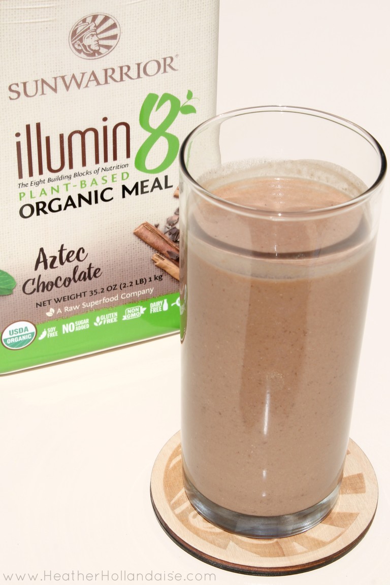 Illumin8 Organic Meal Replacement + 2 shake recipes