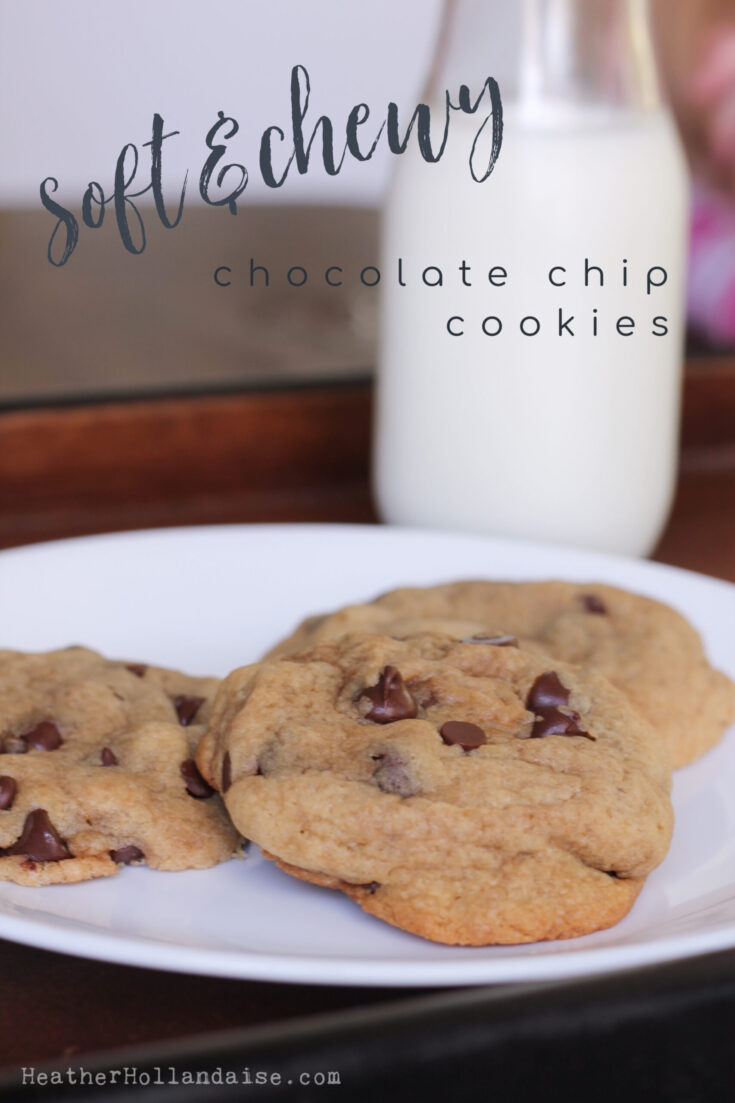 Soft and Chewy Chocolate Chip Cookies